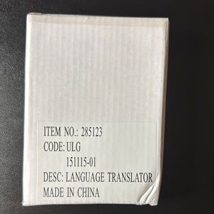 Portable Language Translator Device, NEW